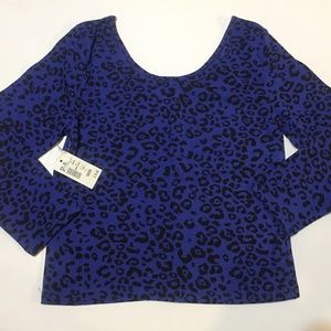 P.S. FROM AEROPOSTALE CROPPED SHIRT GIRLS SIZE 12